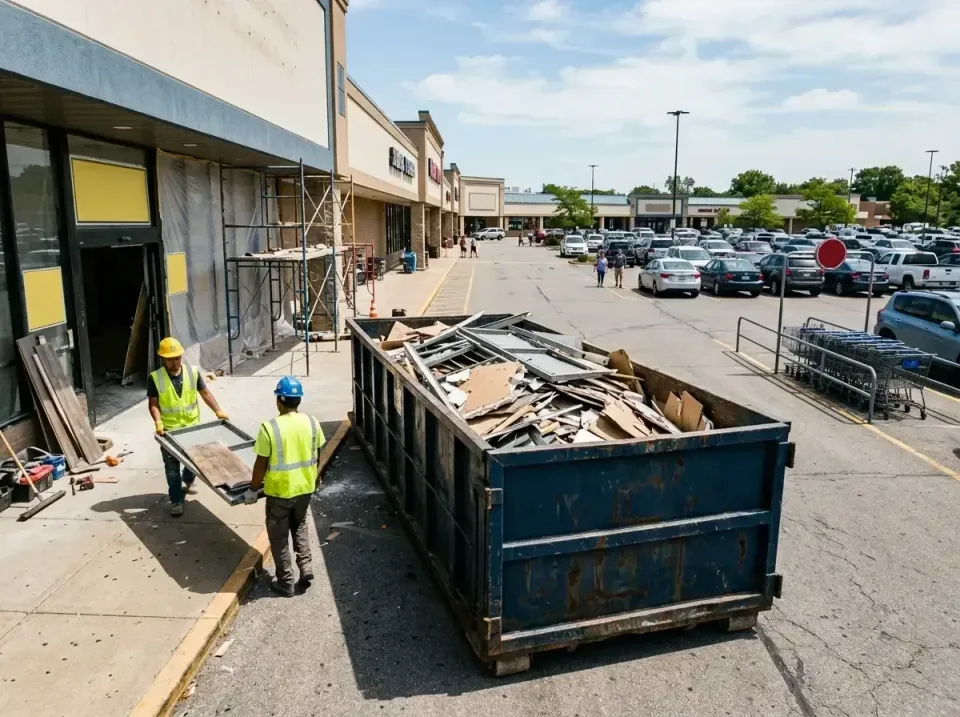retail-store-renovation-debris-003 — frequently asked questions, Roll-off Dumpster Rentals in Fulton, IL